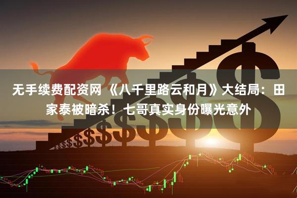 无手续费配资网 《八千里路云和月》大结局：田家泰被暗杀！七哥真实身份曝光意外